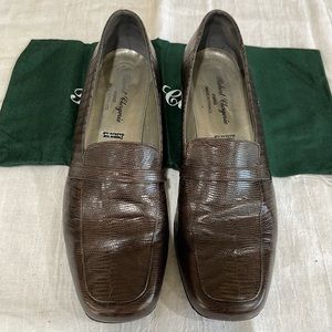 Robert Clergerie brown flats